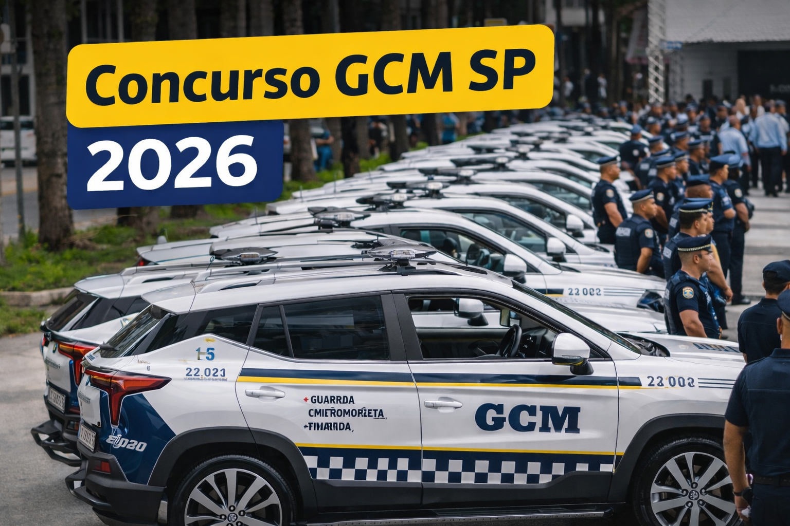 concurso gcm sp 2026