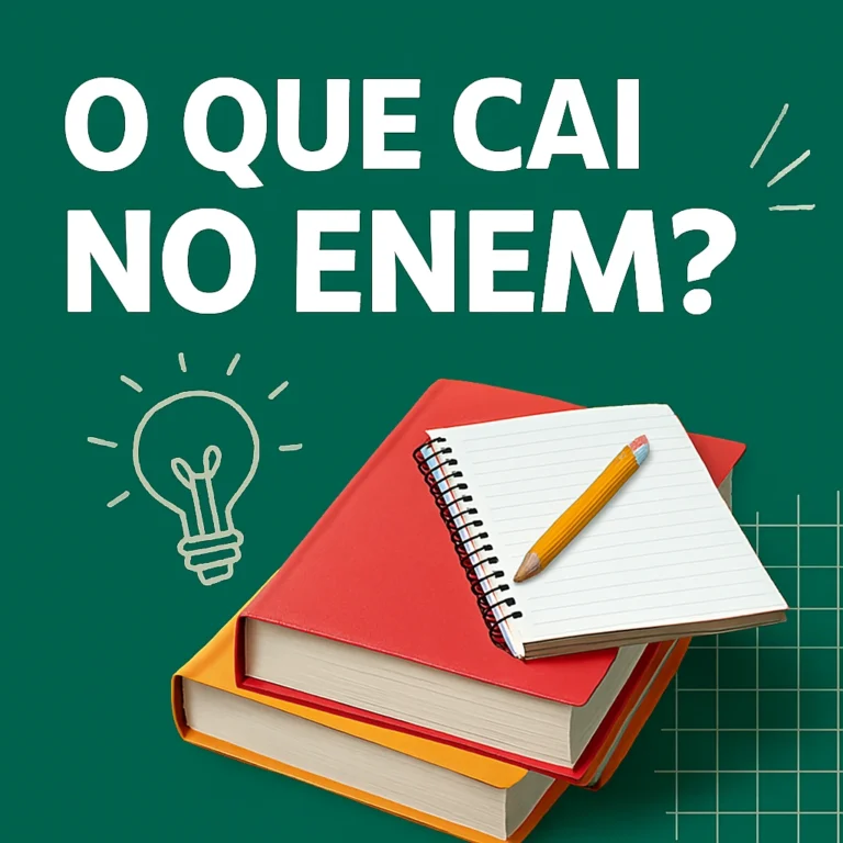 o que cai no enem